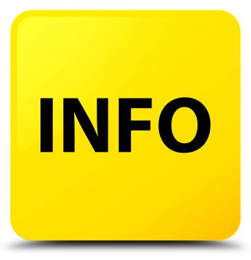 Bilgi sarı kare düğme
