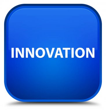 Yenilik özel mavi kare düğme