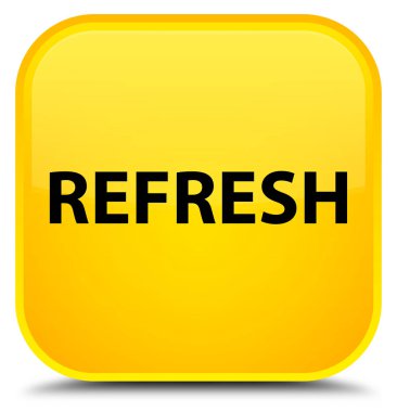 Yenile özel sarı kare düğmesi