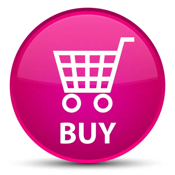 Vásároljon különleges rózsaszín kerek gomb — Stock Fotó
