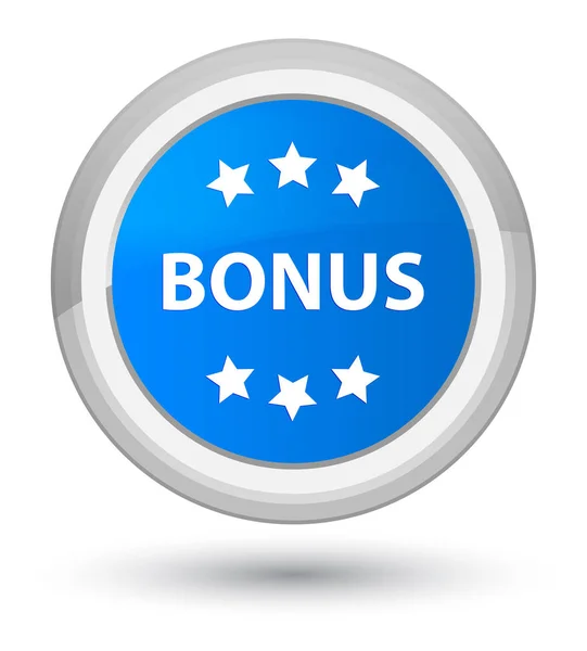 Bonus icon prime cyan blue round button — Stock Photo, Image