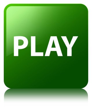 Yeşil kare düğme oynamak