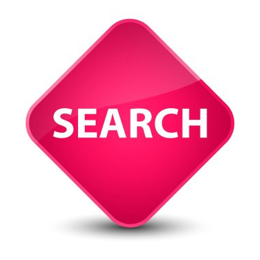 Ara zarif pembe elmas düğmesini