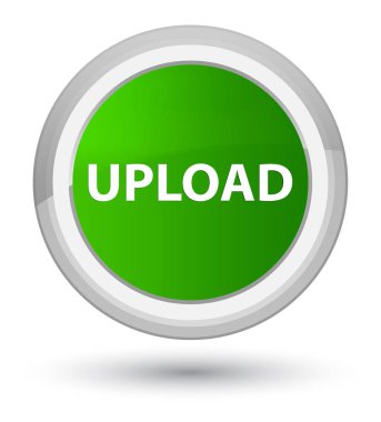 Birinci sınıf yeşil yuvarlak düğmesini upload