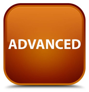 Gelişmiş özel kahverengi kare düğme