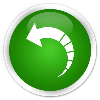 Geri ok simgesi sigorta primi düğmesini yeşil