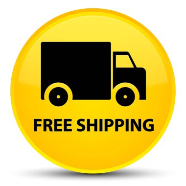 Ücretsiz nakliye özel sarı yuvarlak düğmesi