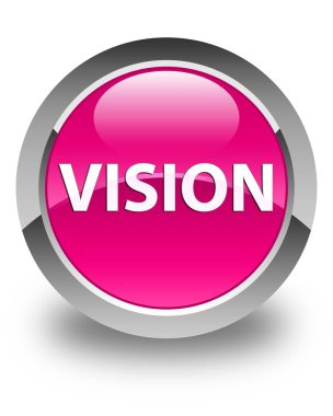 Vizyon parlak düğme pembe