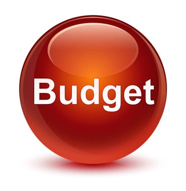 Bütçe cam gibi kahverengi yuvarlak düğmesi