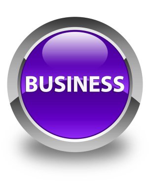 İş parlak mor yuvarlak düğme