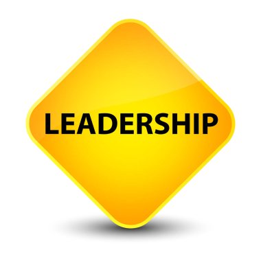 Liderlik zarif sarı elmas düğmesi