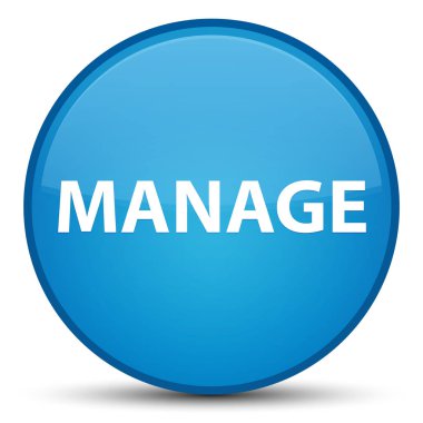 Özel mavi düğme mavi yönetmek