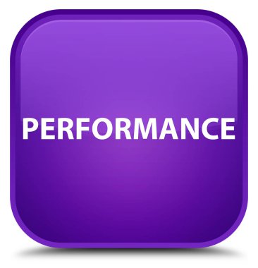 Performans özel mor kare düğme