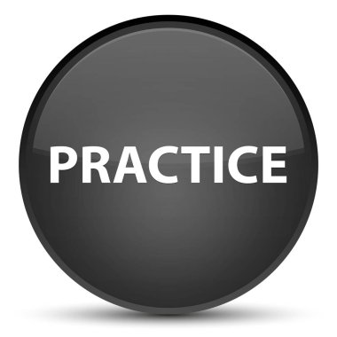 Uygulama özel siyah yuvarlak düğmesi