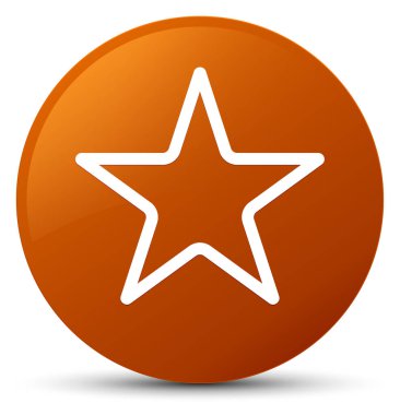 Yıldız simgesi düğmesini kahverengi