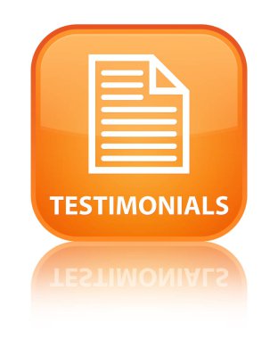 Referansları (sayfa simgesi) özel turuncu kare düğme