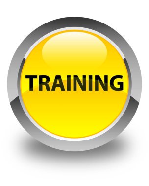 Parlak sarı yuvarlak düğme eğitimi