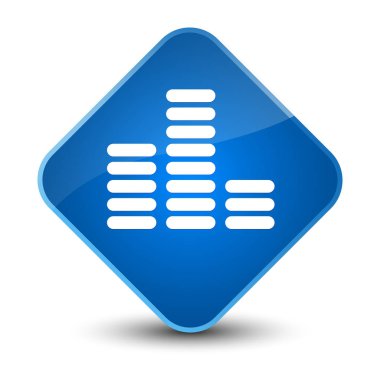 Equalizer'ı kutsal kişilerin resmi zarif mavi elmas düğme