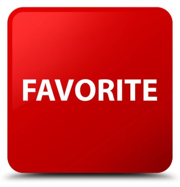 En sevdiğim kırmızı kare düğme