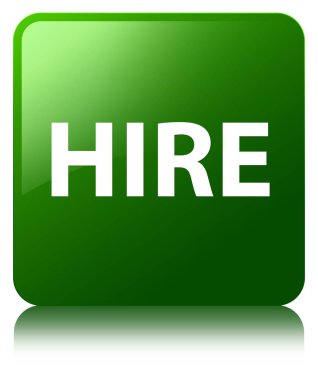 Yeşil kare düğme Kiralık