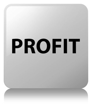 Kar beyaz kare düğme