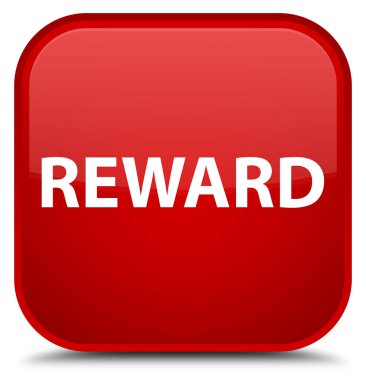 Ödül özel kırmızı kare düğme