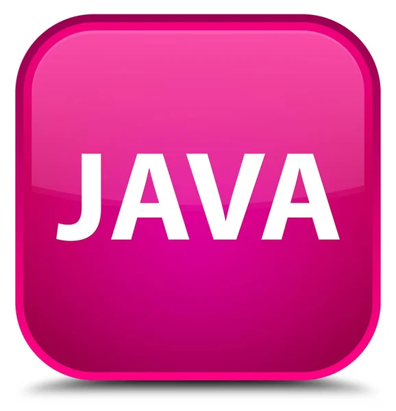 Java спеціальні рожевий квадратних кнопки — стокове фото