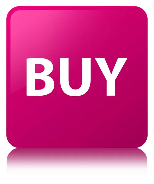Kaufen rosa quadratische Taste — Stockfoto