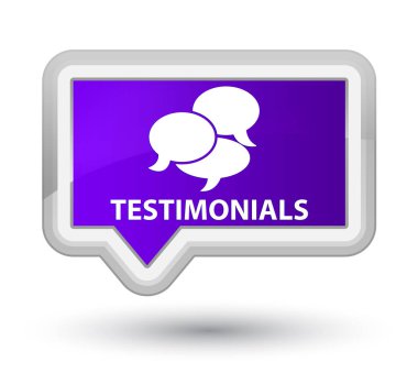 Görüşler (yorum simgesi) asal mor banner buton