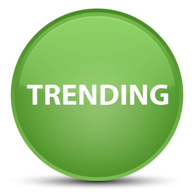 Özel yumuşak yeşil yuvarlak düğmeye eğilimleri