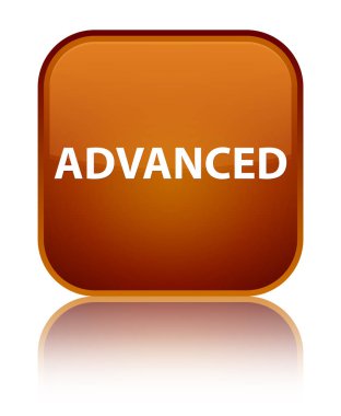 Gelişmiş özel kahverengi kare düğme