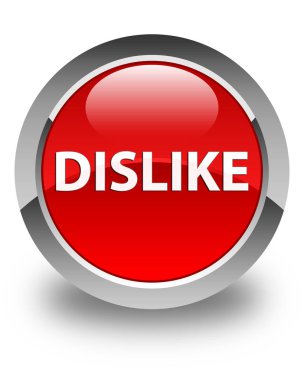 Parlak düğme kırmızı sevmemek