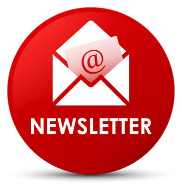 Bülten kırmızı yuvarlak düğmesi