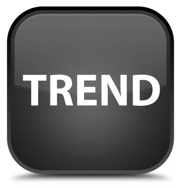 Eğilim özel siyah kare düğme