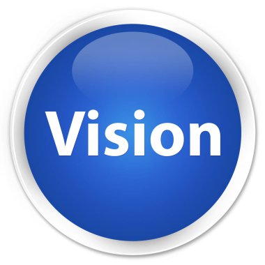 Vizyon sigorta primi mavi yuvarlak düğmesi