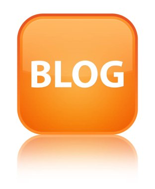 Blog özel turuncu kare düğme