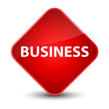 İş zarif kırmızı elmas düğmesi