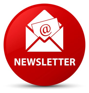 Bülten kırmızı yuvarlak düğmesi