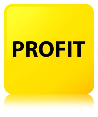 Sarı kar kare düğme