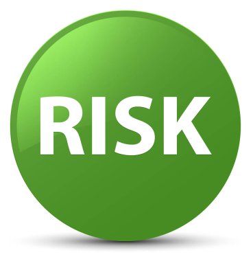 Risk yumuşak yeşil yuvarlak düğmesi
