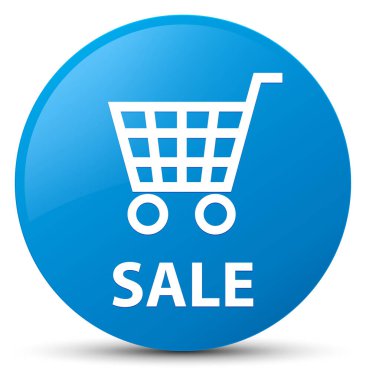 Satılık mavi mavi yuvarlak düğmesi