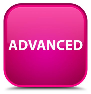 Gelişmiş özel pembe kare düğme