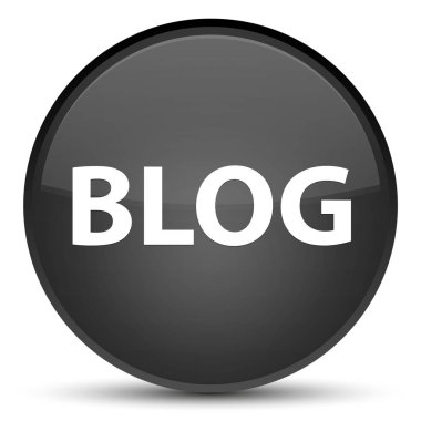 Blog özel siyah yuvarlak düğmesi