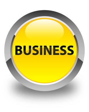 İş parlak sarı yuvarlak düğme