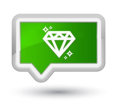 Elmas simgesi Başbakan yeşil bayrak düğmesini