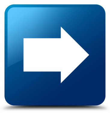 Sonraki ok simgesi mavi kare düğme