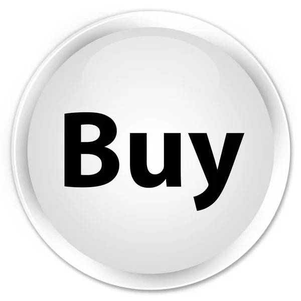 Buy premium white round button — Stock Photo, Image