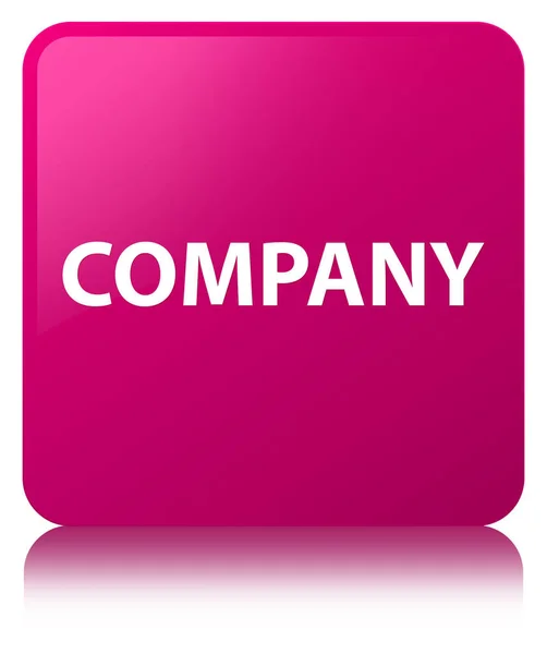Unternehmen rosa quadratischer Knopf — Stockfoto