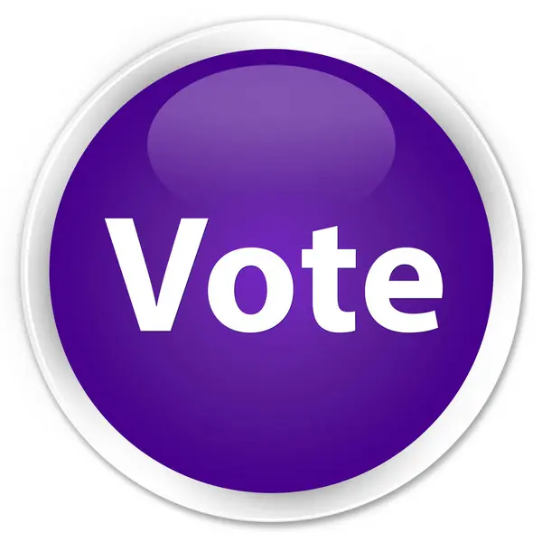 Votez bouton rond violet premium — Photo