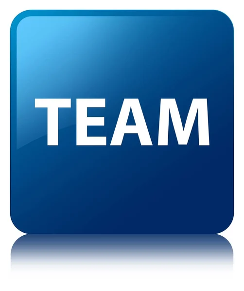 Team pulsante quadrato blu — Foto Stock